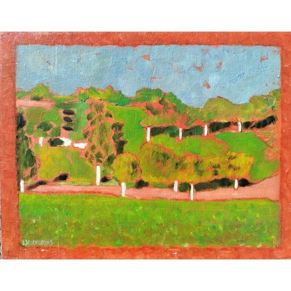 Lillian Delevoryas ~"Etude-From Juillard" Signed 200610.5"x 8" Oil on Board